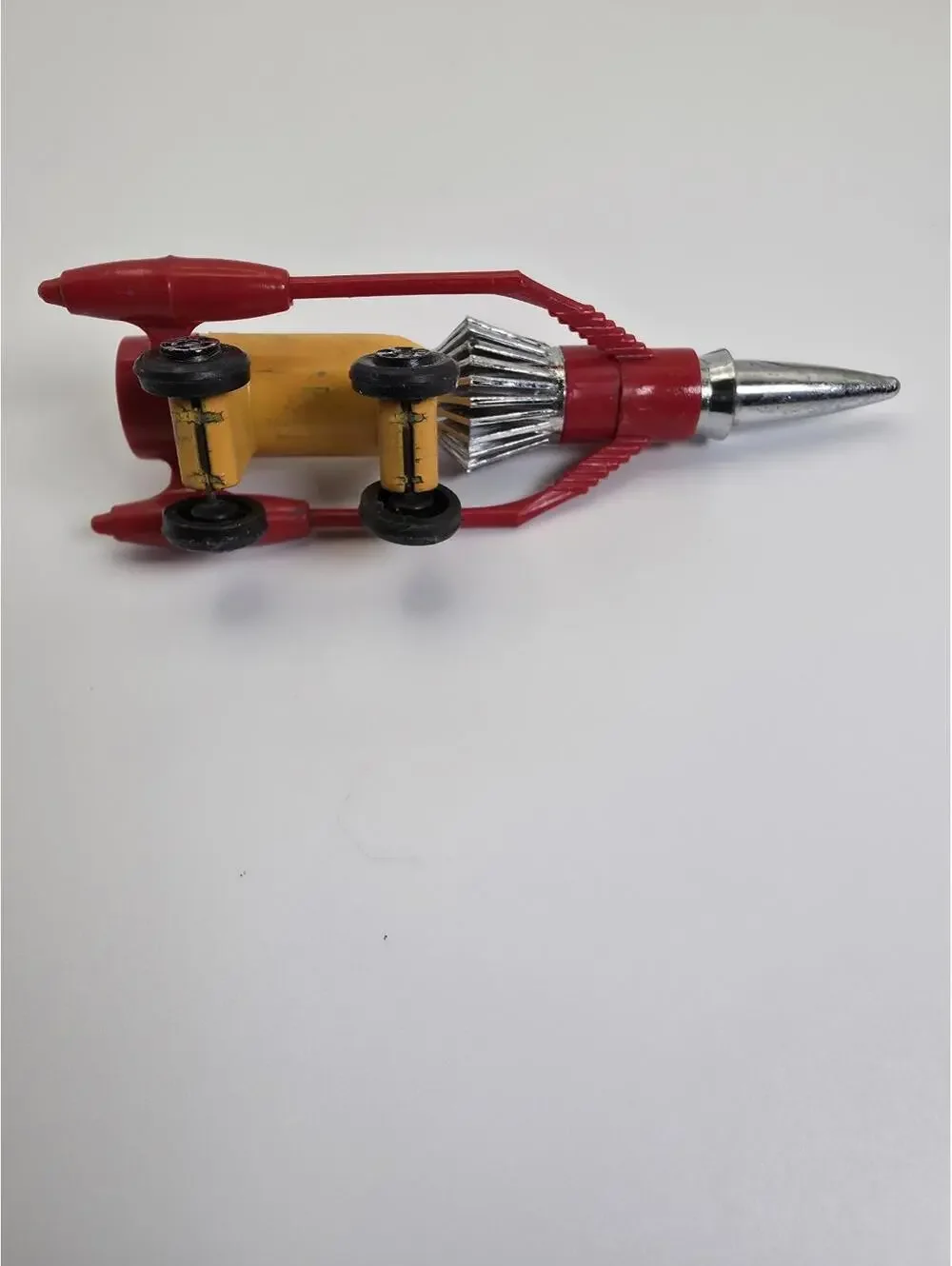 Vintage YOT Toys Thunder Bird 3 USAF Vintage Die-Cast Space Rocket Ship Car